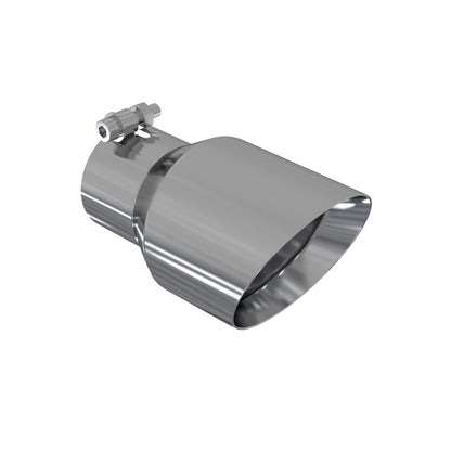 MBRP 3" ID. 4.5" OD. 8" Length. Dual Wall Angled. T304. T5151