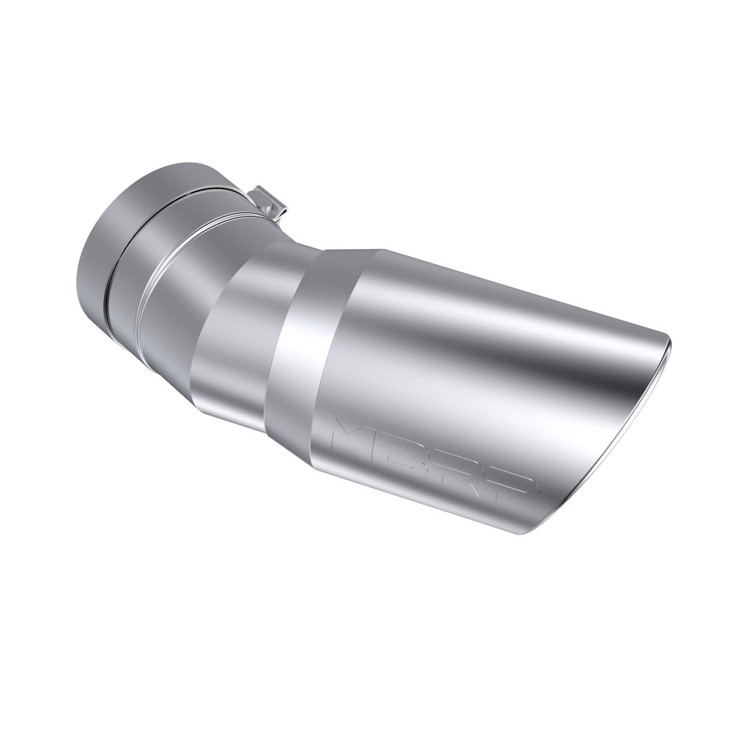 MBRP Tip. 6in OD. 5in Inlet. 15.5in Length. 30° Bend. T304 T5154