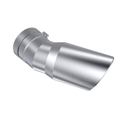 MBRP Tip. 6in OD. 5in Inlet. 15.5in Length. 30° Bend. T304 T5154