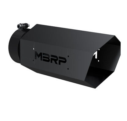 MBRP Black Series Universal 5" Hexagon Shaped Tip. T5167BLK