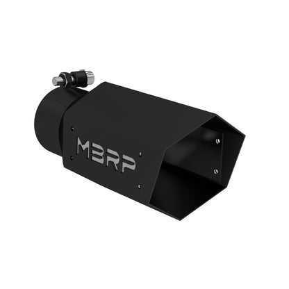 MBRP Black Series Universal 3" Hexagon Shaped Tip. T5169BLK