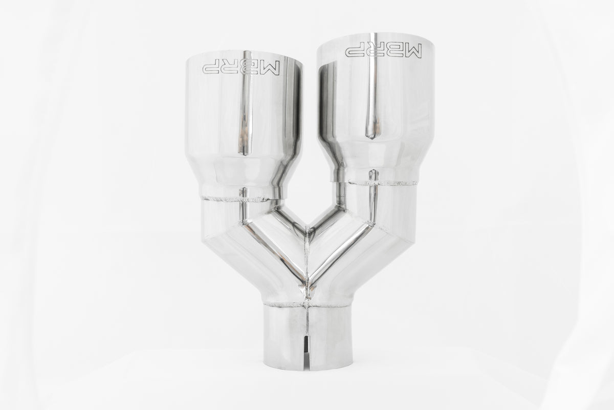 MBRP 2.5" Inlet Exhaust Tip. T304 Stainless Steel. T5170