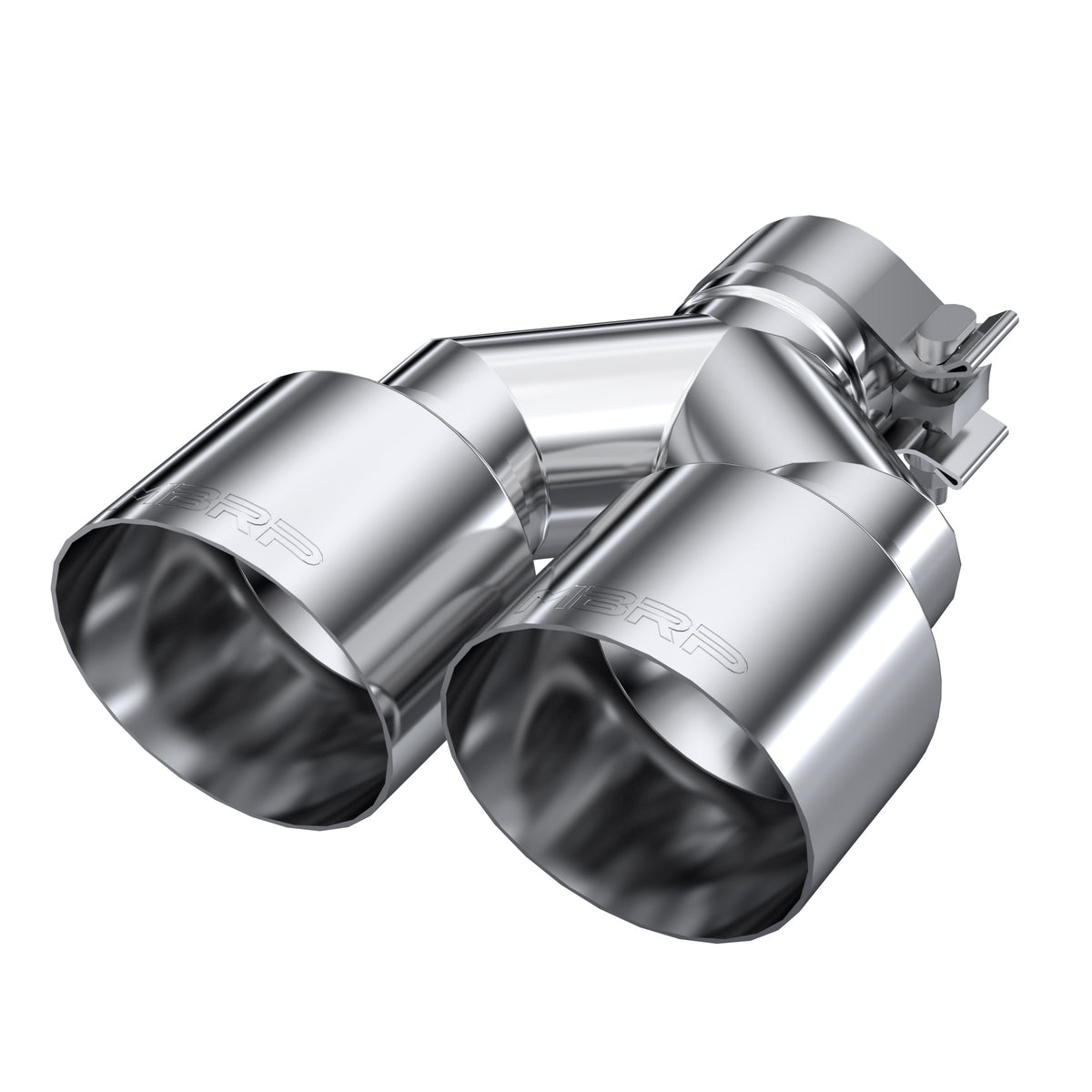 MBRP 2.5" Inlet. 4.0" OD Dual Out. T304 Stainless Steel. T5177