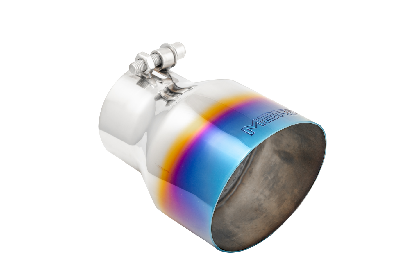 MBRP 3" Inlet Exhaust Tip. T304 Stainless Steel, Burnt End T5180BE