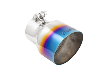 MBRP 3" Inlet Exhaust Tip. T304 Stainless Steel, Burnt End T5180BE