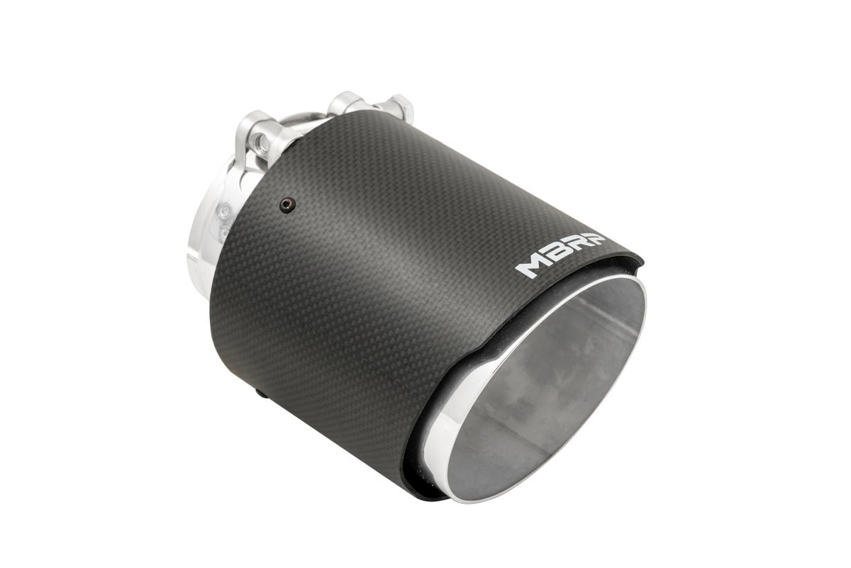 MBRP Tip. 4.5in. O.D Out. 3in. ID. Dual Wall. CF T304 T5180CF