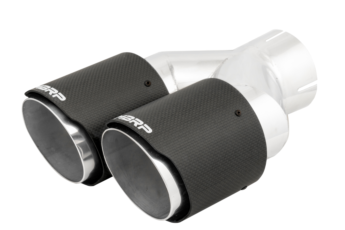 MBRP Tip. 4in. O.D Out. 3in. ID. Dual Wall. CF T304 T5182CF