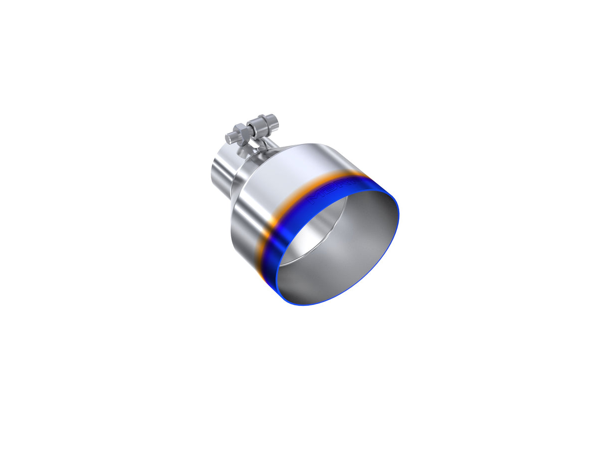 MBRP Tip. 5in. OD Out. 2.5in. ID. 6.5in Length. Single Wall. BE T304 T5190BE