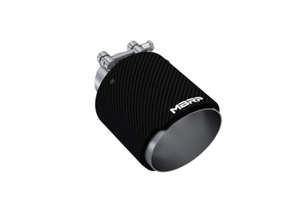 MBRP Tip. 4.5in. OD Out. 2.5in. ID. 6.5in Length. Dual Wall. CF T304 T5191CF