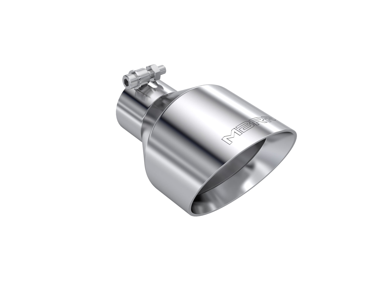 MBRP 2.5in ID, 5in OD, 8in Length, Angled. T5203