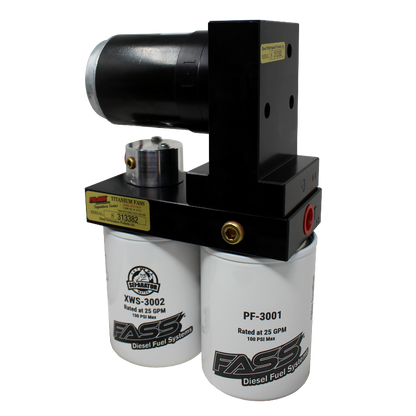 FASS TSC08100G Titanium Signature Series Diesel Fuel System 100GPH GM 6.5L TURBO DIESEL 1992-2000