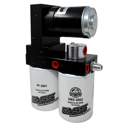 FASS Titanium Signature Series Diesel Fuel System 165GPH GM Duramax 6.6L 2001-2010