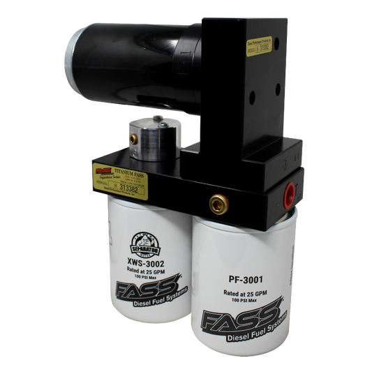 FASS Titanium Signature Series 140GPH Fuel System For 2011–2016 Ford 6.7L Powerstrokes