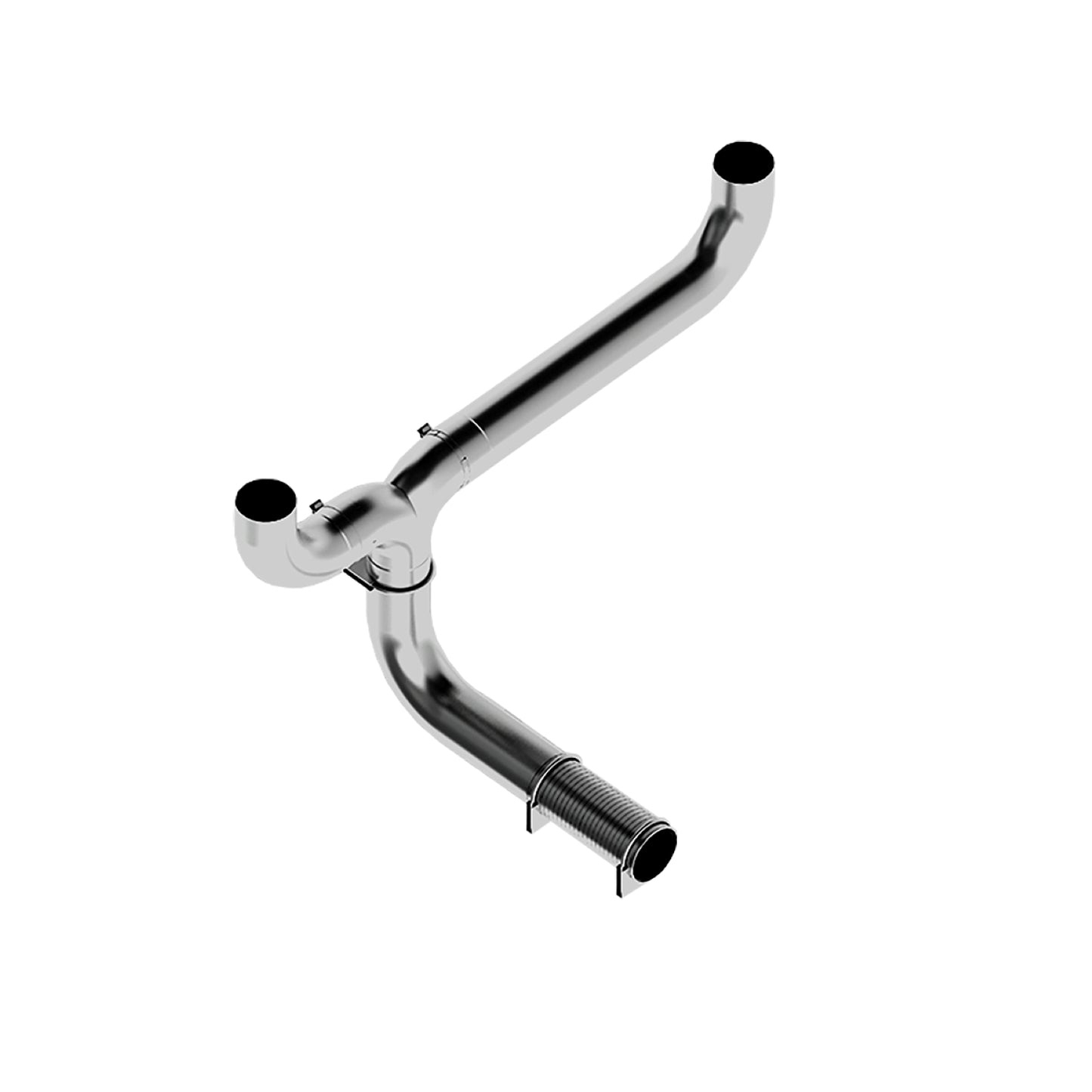 MBRP Full Size Pick-up Beds. T-Pipe Kit. 5" Smokers. AL UT6001