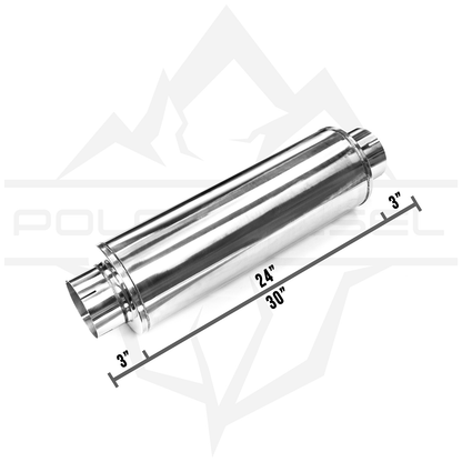 Polar Universal 5" Silencer Muffler