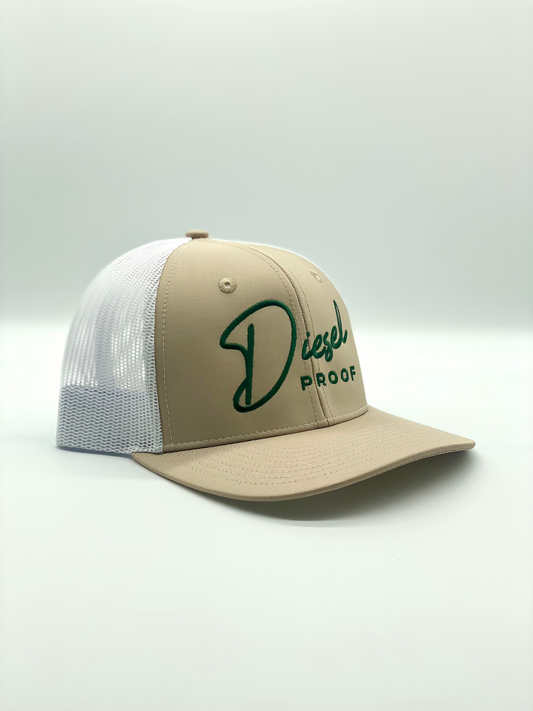 Diesel Proof Cursive Trucker Hat