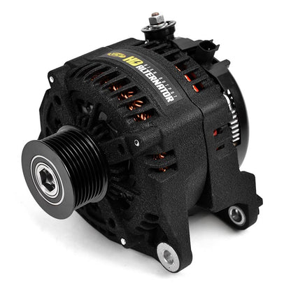 XDP HD High Output Alternator (New) Wrinkle Black 2007.5-2023 Dodge 6.7L Cummins XD354