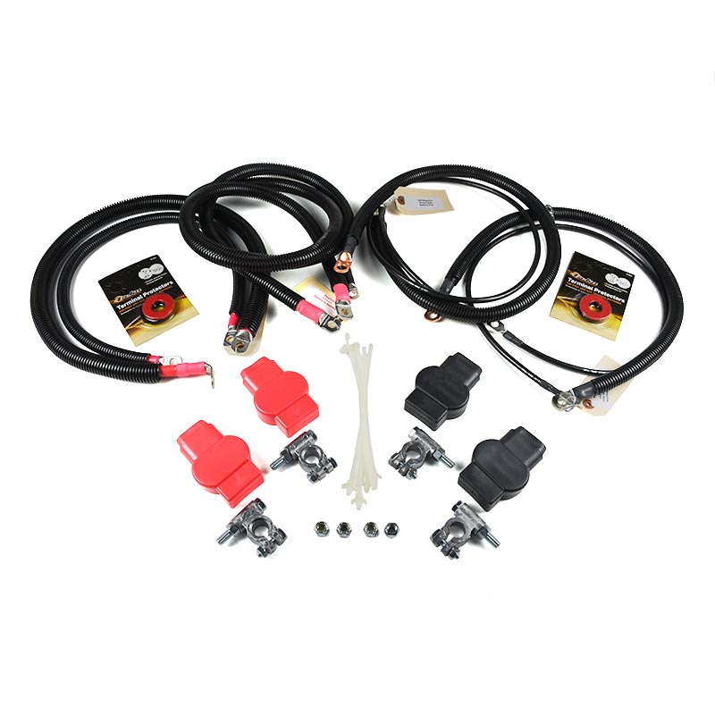 XDP HD Replacement Battery Cable Set for 2010-2018 Dodge 6.7L Cummins