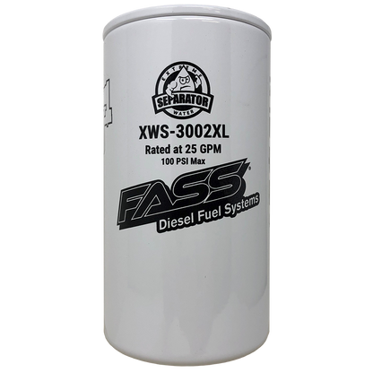 FASS XWS-3002XL Extended Length Extreme Water Separator