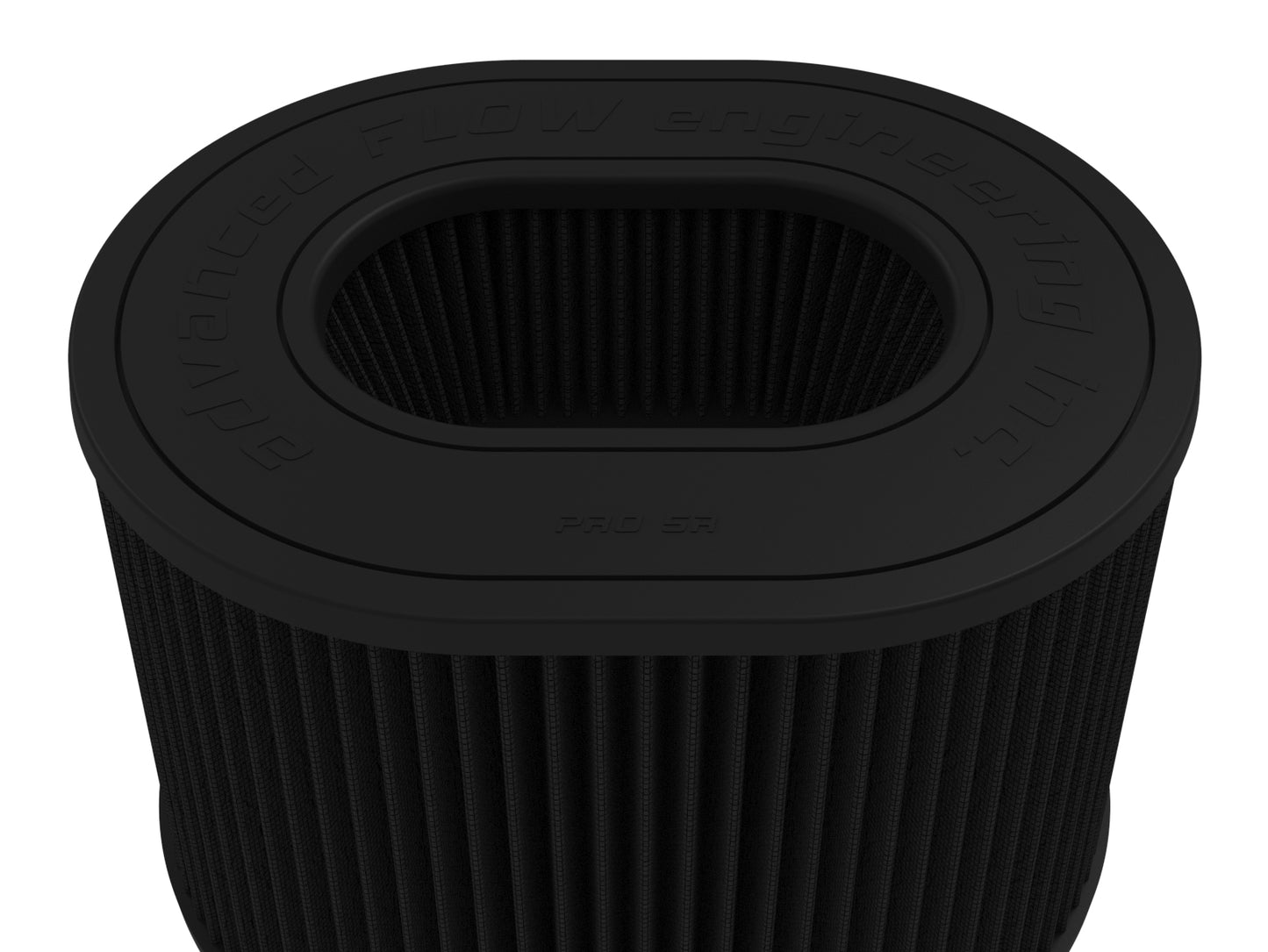 aFe Magnum FORCE Intake Replacement Air Filter w/ Black Pro 5R Media - Flange Inside Diameter 5.5 in, Height 8.00 in