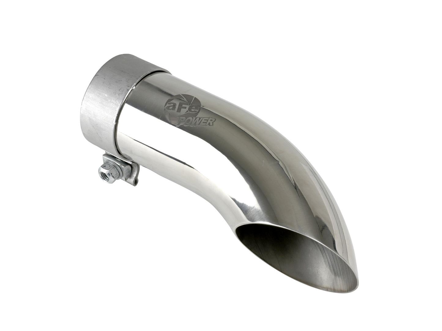 aFe MACH Force-Xp 304 Stainless Steel Clamp-on Exhaust Tip Polished - 49T25254-P09