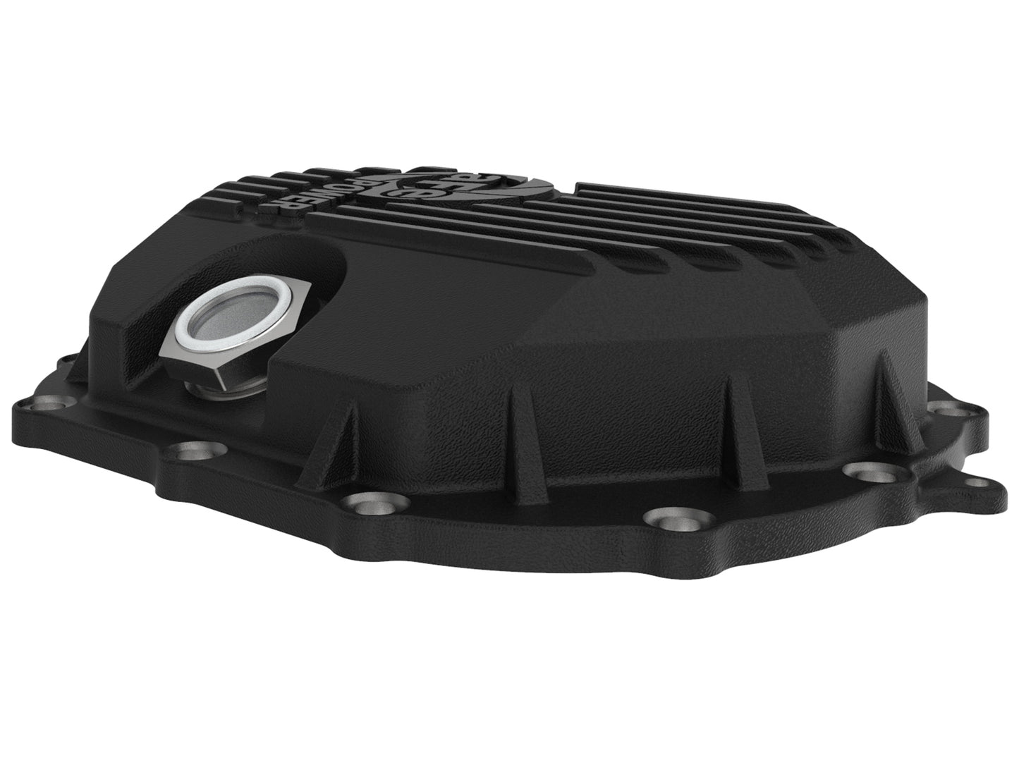 aFe Pro Series Front Differential Cover Black w/ Machined Fins - Chevy/GMC 2011-2020 6.0L/6.6L