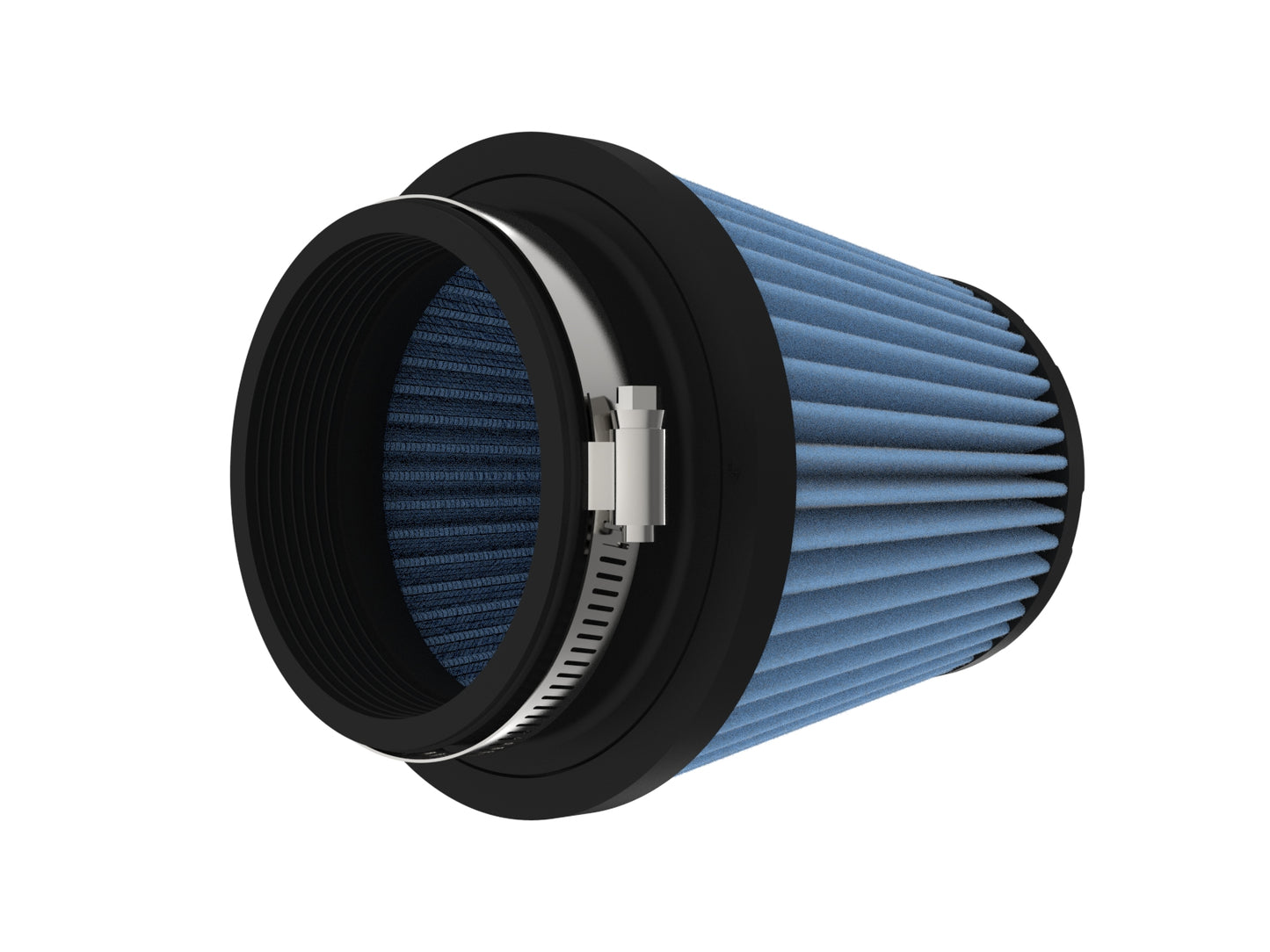 aFe Magnum FORCE Intake Replacement Air Filter w/ Dura-Dry Media - Flange Inside Diameter 4 in, Base Diameter 6 in