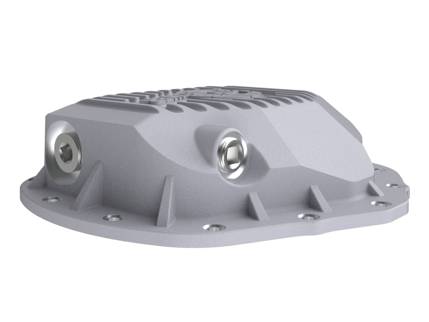 aFe Street Series Rear Differential Cover Raw w/ Machined Fins - Ram 2019-2026 6.4L/6.7L