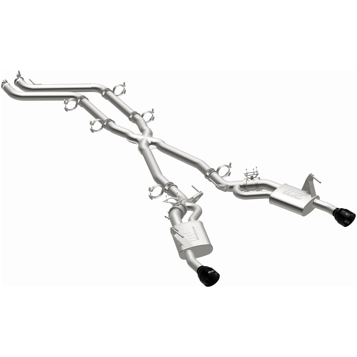 MagnaFlow SPEQ Series Black Coated Cat-Back System 19699