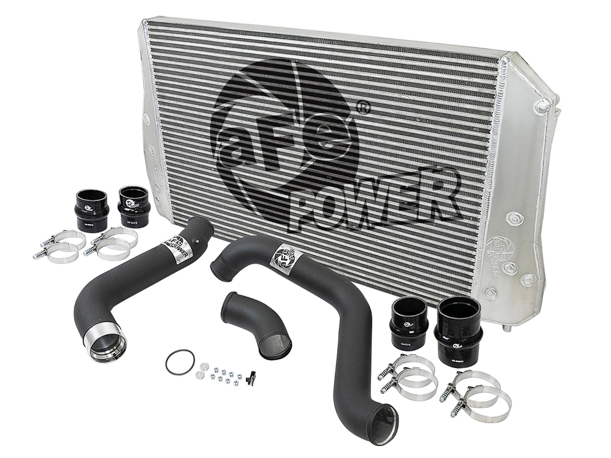 aFe BladeRunner GT Series Intercooler Kit w/ Tubes Black - Chevy/GMC 2017-2019 6.6L