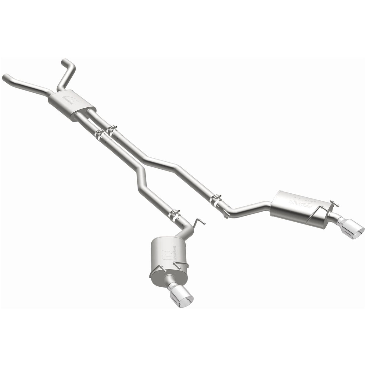 MagnaFlow Street Series Polished Cat-Back System 15353