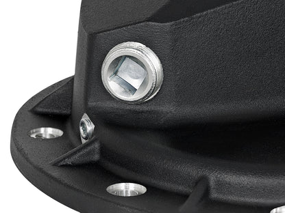 aFe Pro Series Front Differential Cover Black w/ Machined Fins - Dodge/Ram 2003-2013 5.9L/6.7L