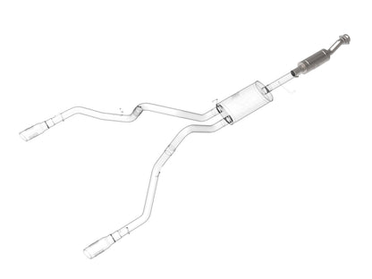 aFe Vulcan Series 409 Stainless Steel Resonator Upgrade Pipe - 49C43131