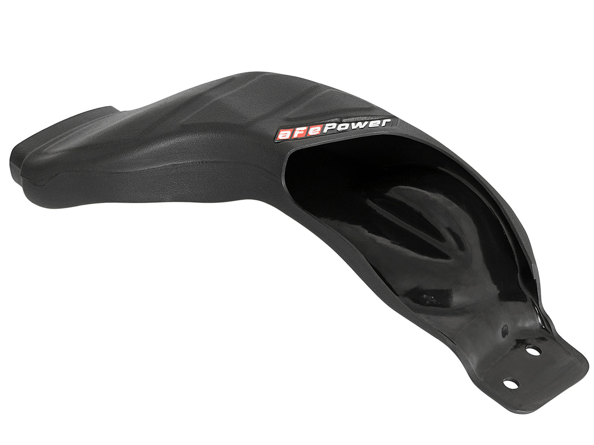 aFe Dynamic Cold Air Intake Air Scoop (D.A.S.) Black - Ford 2008-2010 6.4L