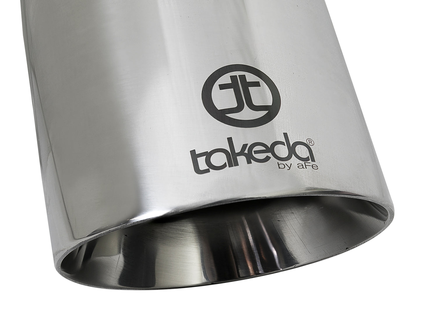 aFe Takeda 304 Stainless Steel Clamp-on Exhaust Tip Polished - 49T25454-P09
