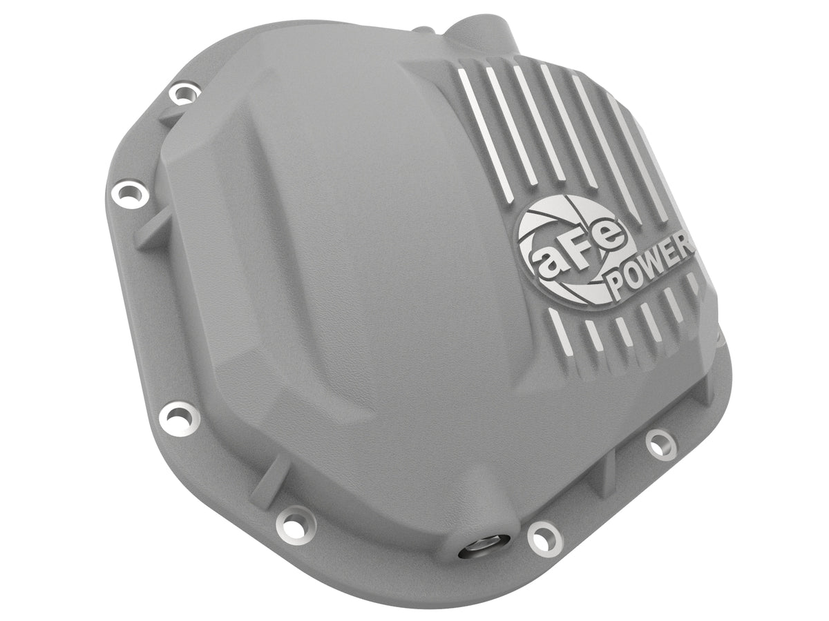 aFe Street Series Dana 60 Front Differential Cover Raw w/ Machined Fins
