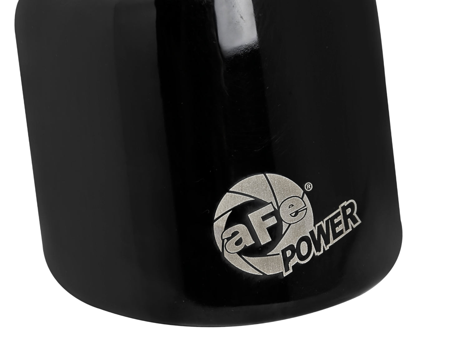 aFe MACH Force-Xp 409 Stainless Steel Clamp-on Exhaust Tip Black - 49T25404-B06