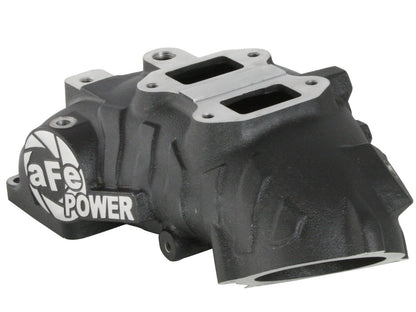 aFe BladeRunner Cast Aluminum Intake Manifold Black - Dodge/Ram 2007-2018 6.7L - 46-10073-1