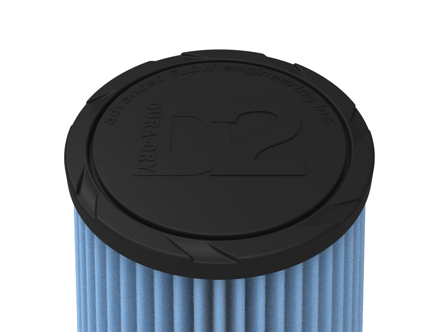 aFe Universal Clamp-On Air Filter w/ D2 Dura-Dry Media - 21-45003V