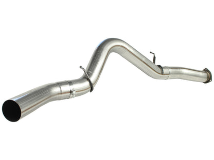 aFe Large Bore-HD 5 IN 409 Stainless Steel DPF-Back Exhaust System - Chevy/GMC 2007-2010 6.6L