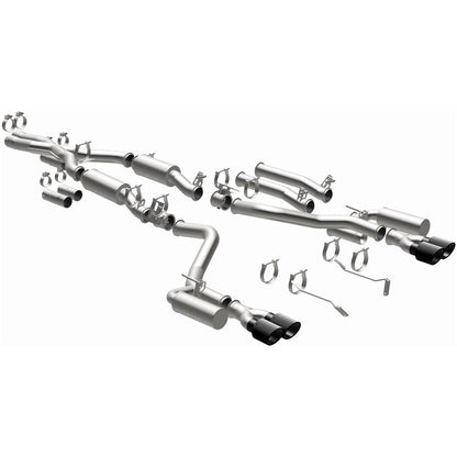 MagnaFlow xMOD Series Carbon Fiber Tips Cat-Back System 19536