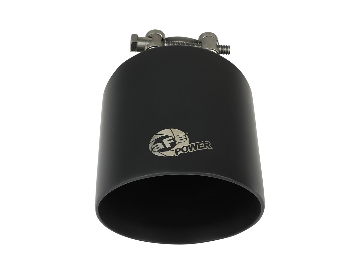 aFe MACH Force-Xp 304 Stainless Steel Clamp-on Exhaust Tip Black Velvet