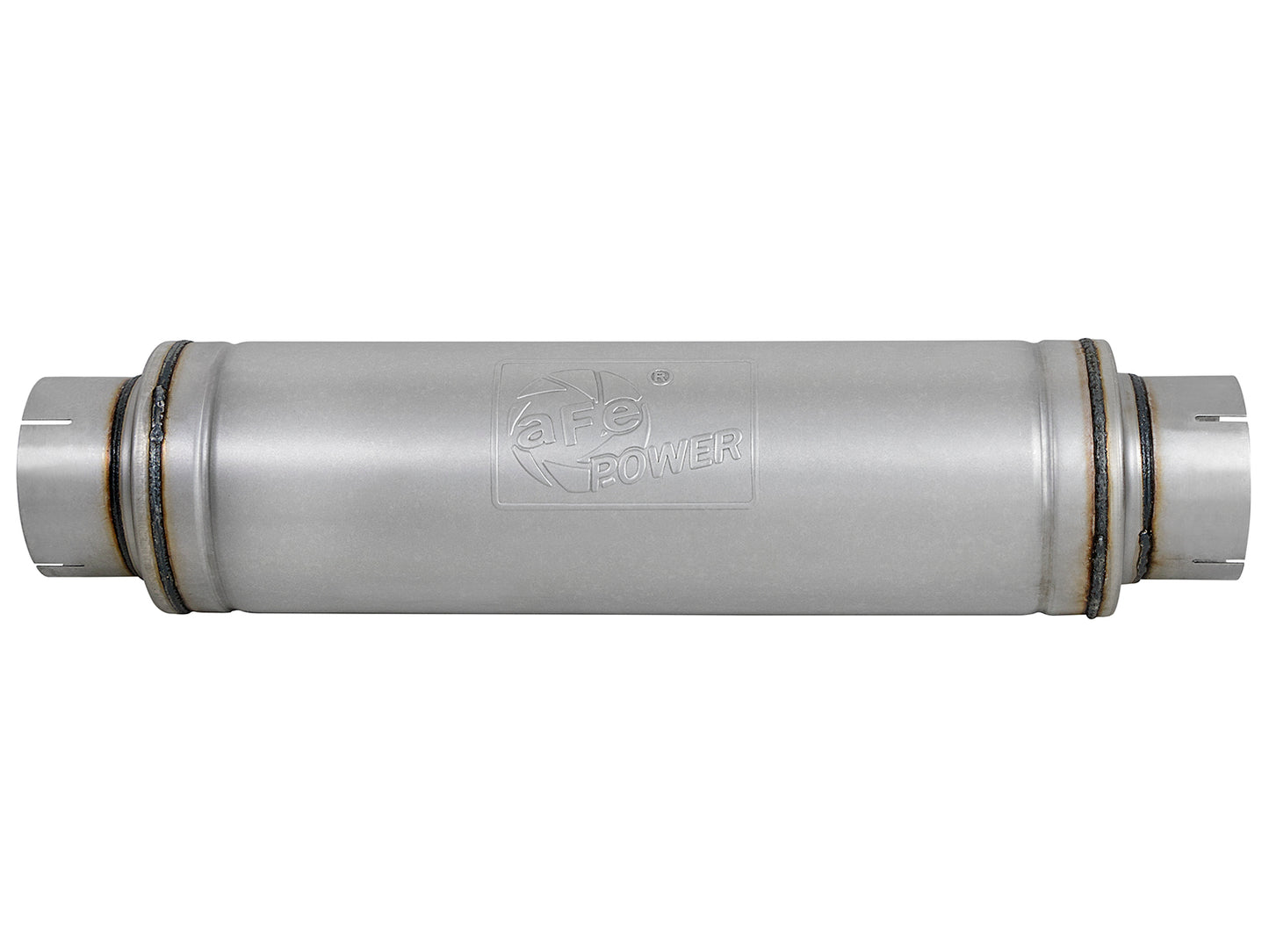 aFe ATLAS 5 IN Aluminized Steel Pass-Through Muffler