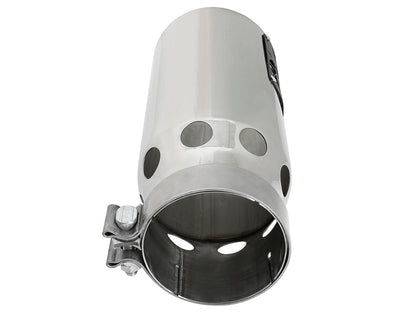 aFe SATURN 4S 304 Stainless Steel Intercooled Clamp-on Exhaust Tip Polished
