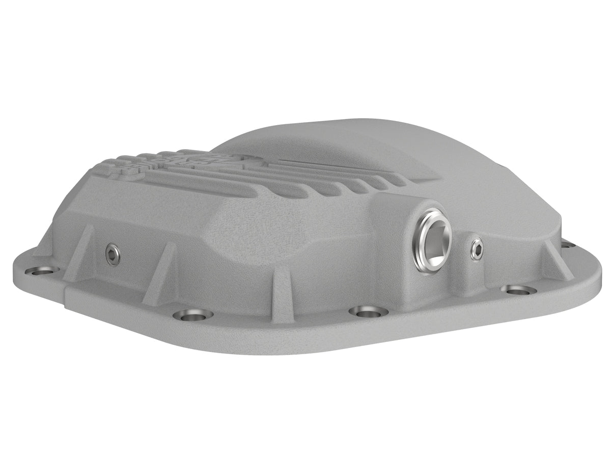 aFe Street Series Dana 60 Front Differential Cover Raw w/ Machined Fins