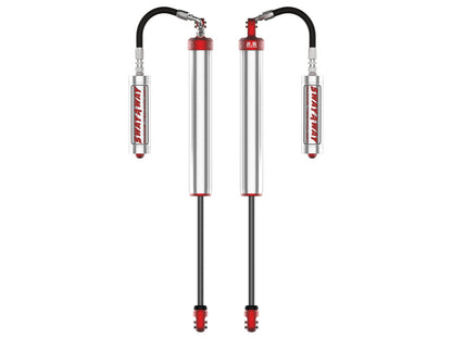 aFe Sway-A-Way 2.5 Front Shock Kit w/ Remote Reservoirs for 4-6 IN Lift - 302-0056-12