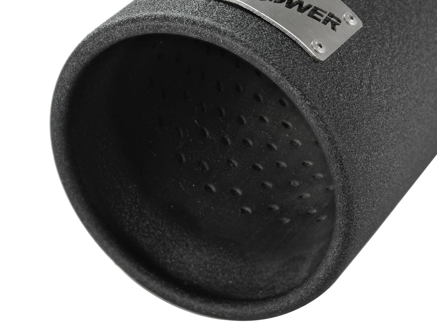 aFe MACH Force-Xp 409 Stainless Steel Clamp-on Exhaust Tip Black - 49-92043-B