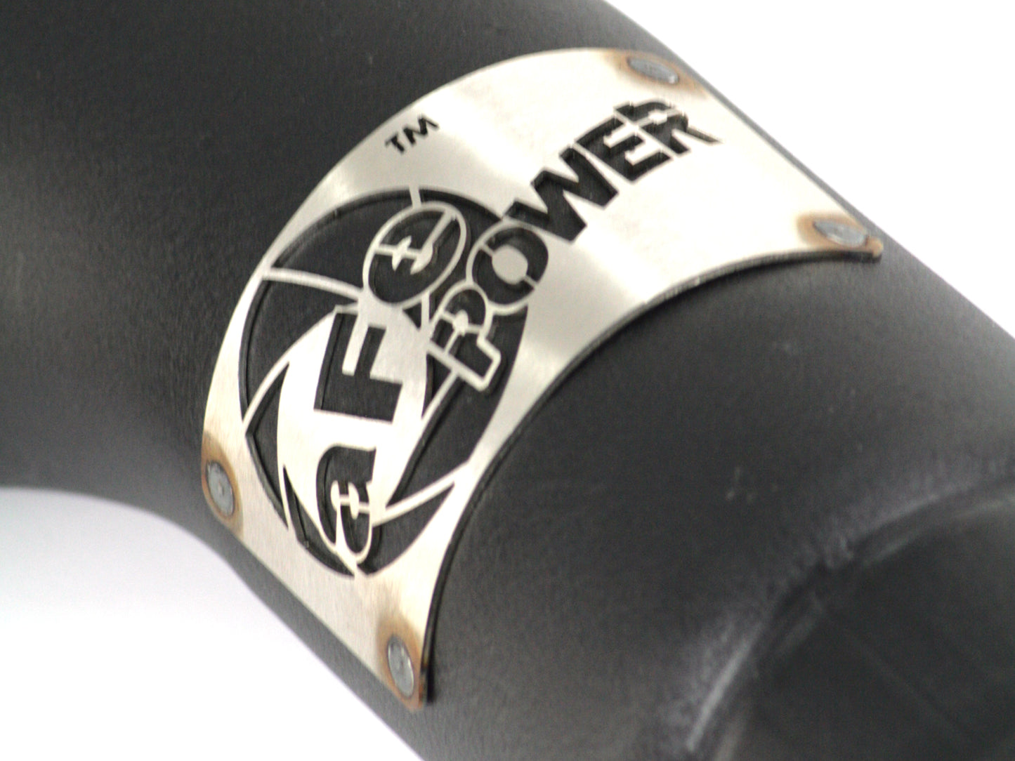 aFe BladeRunner 3-1/2 IN Aluminum Cold Charge Pipe Black - Dodge/Ram 2010-2012 6.7L