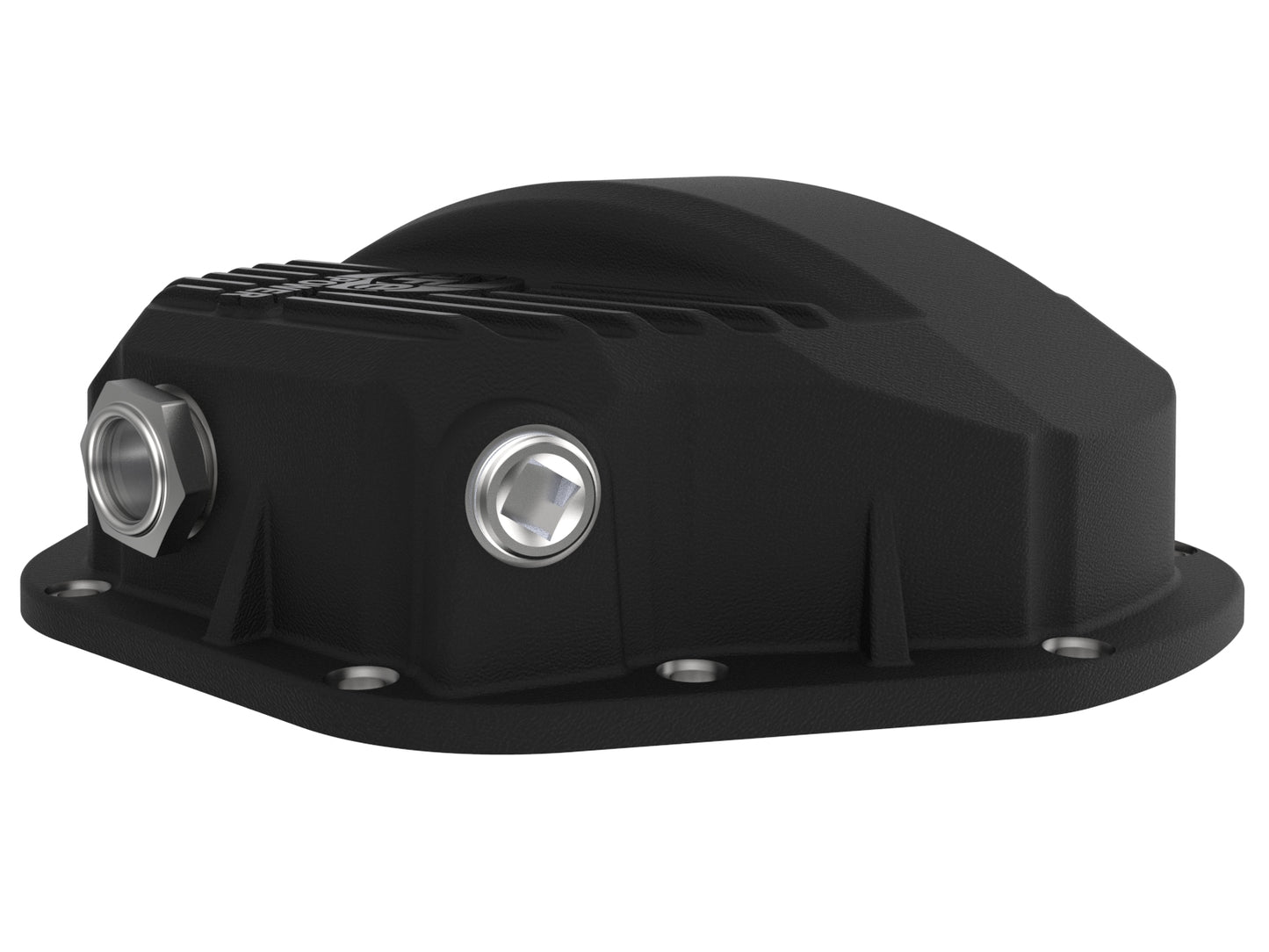 aFe Pro Series Rear Differential Cover Black w/ Machined Fins - Dodge/Ford 1994-2007
