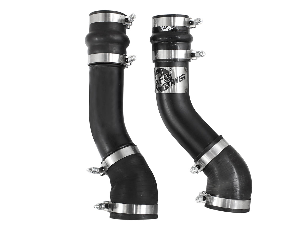 aFe BladeRunner 3 IN Aluminum Hot Charge Pipe Black - Dodge 1994-2002 5.9L